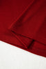 Red Dahlia Solid Color Extended Cuffs Long Sleeve Top