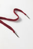 Burgundy Varsity Striped 3/4 Sleeve Pullover Drawstring Sweatpants Set