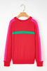 Fiery Red Christmas Holly Festive Holiday Sweater