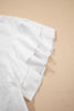 White Layered Ruffle Short Sleeve Round Neck Top
