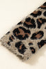 Brown Leopard Open Casual Cardigan
