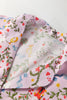 Pink Christmas Holiday Print Nutcracker Long Sleeve Shorts 2pcs Pajama Set