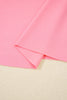Sachet Pink Slim Tank Top Elastic Waist Mini Skort 2pcs Outfit