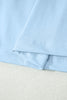 Pink Stitched Detail Loose Tank Top Cotton 2pcs Short Set