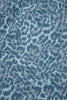 Gray Leopard Frayed Edge Wide Leg High Waist Jeans