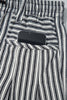 Black Stripe Drawstring Casual Loose Pants