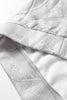 Gray Plus Size Camouflage Woodland Print Oversized Sporty Hoodie