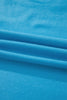 Light Blue Flag Print Patchwork Colorblock July 4th T Shirt