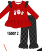 Red Milk Cookies French Knot Set