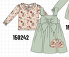 Sage Turkey Applique 2pc Set