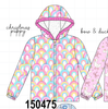 Rainbow Ruffle Raincoat