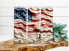 American Flag 3D Tumbler