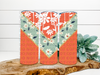 Orange Daisy V Split Tumbler