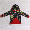 GRINCH HOODIE- CANDY CANE