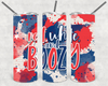 Red white and boozy  Tumbler