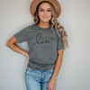 Love With Heart - Ink Deposited Graphic Tee
