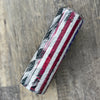 Checkered and American flag  Tumbler