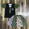 HARRY POTTER GREEN SKIRT SET