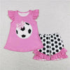 PINK SOCCER TWO PIECES