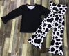 Cow Print Two Piece