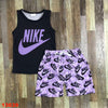 Purple Nike Short SET