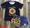 Sunflower Short Set