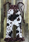 Cow Print One Piece