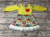 Grinch Heart Dress