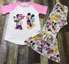 MINNIE & MICKEY EASTER PANT SET