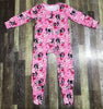 BE MINE COW SPOTTED FARM VALENTINES ROMPER