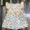 FLOWERS BOW DRESS