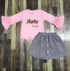 XOXO VALENTINE SKIRT SET