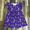 ENCANTO  PURPLE FLOWER DRESS