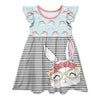 EASTER BUNNY YELLOW GLASSES DRESS