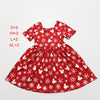 REP DEAL RED SNOWFLAKE MICKEY DRESS